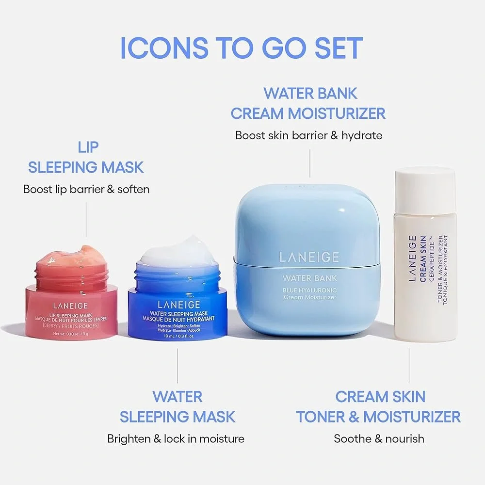 NIB Laneige 4-Piece Icons To Go Set - Picture 3 of 9
